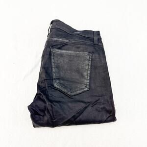 Current Elliott The Stiletto Black Skinny Denim Jeans Size 26